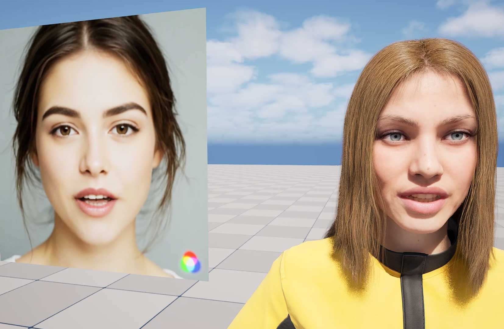 Animerade karaktärer med realistisk dialog och känslor - Filma dig själv, eller någon annan, och använd ditt tal och huvud/ögon-rörelse för att animera en Metahuman i Unreal Engine 5.6.